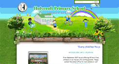 Desktop Screenshot of holycroftprimary.org.uk